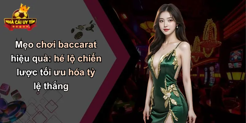 Mẹo chơi baccarat hiệu quả: hé lộ chiến lược tối ưu hóa tỷ lệ thắng