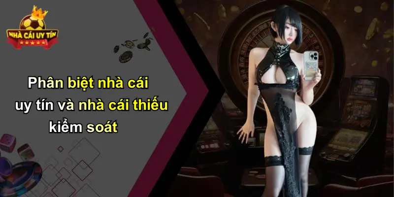 Phân biệt nhà cái uy tín và nhà cái thiếu kiểm soát