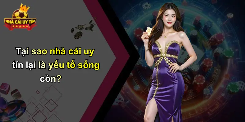 Tại sao nhà cái uy tín lại là yếu tố sống còn?