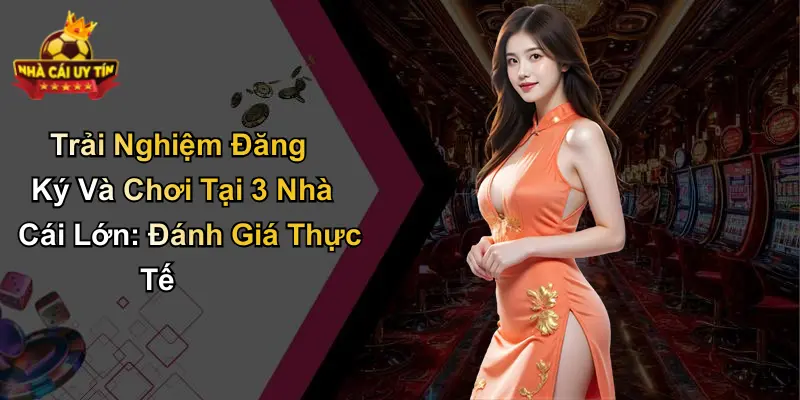 Trải Nghiệm Đăng Ký Và Chơi Tại 3 Nhà Cái Lớn: Đánh Giá Thực Tế