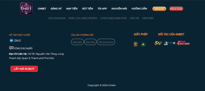 Review kênh hỗ trợ chuyên nghiệp Gnbet