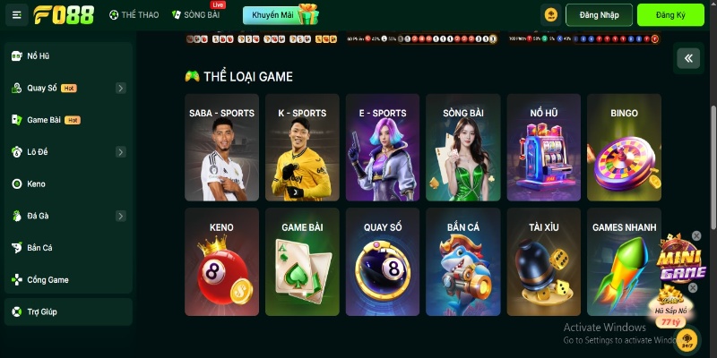 Fo88 được người chơi đánh giá cao về mức độ uy tín và chất lượng