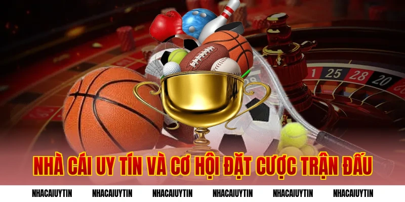 Nhà cái uy tín và cơ hội đặt cược trận đấu
