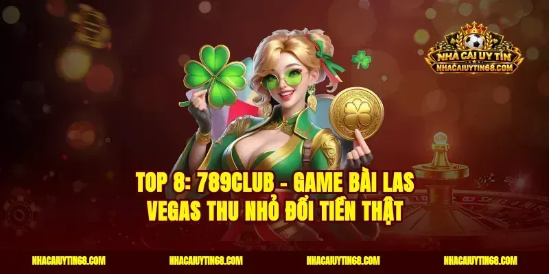 Top 8: 789Club - Game bài Las Vegas thu nhỏ đổi tiền thật