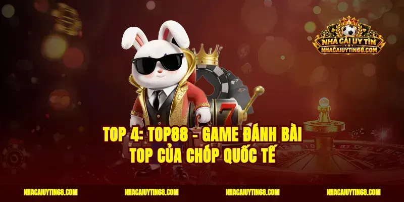 Top 4: Top88 - Game đánh bài top của chóp quốc tế