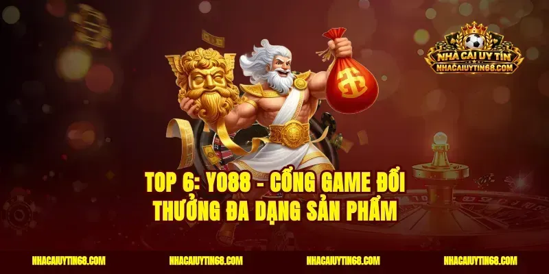 Top 6: Yo88 - Cổng game đổi thưởng đa dạng sản phẩm