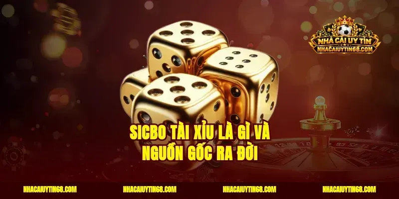 Sicbo tài xỉu là gì và nguồn gốc ra đời
