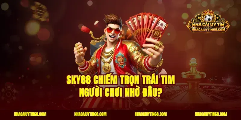 Sky88 chiếm trọn trái tim người chơi nhờ đâu?